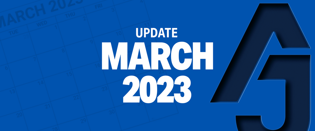 AJS March Update
